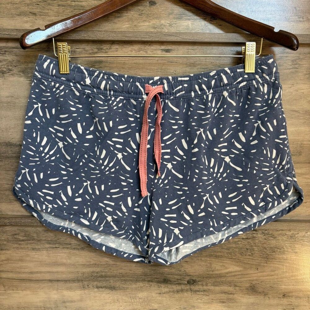 Southern Tide Blue Pajama PJ Shorts S Southern Preppy Coastal Old Money Comfy